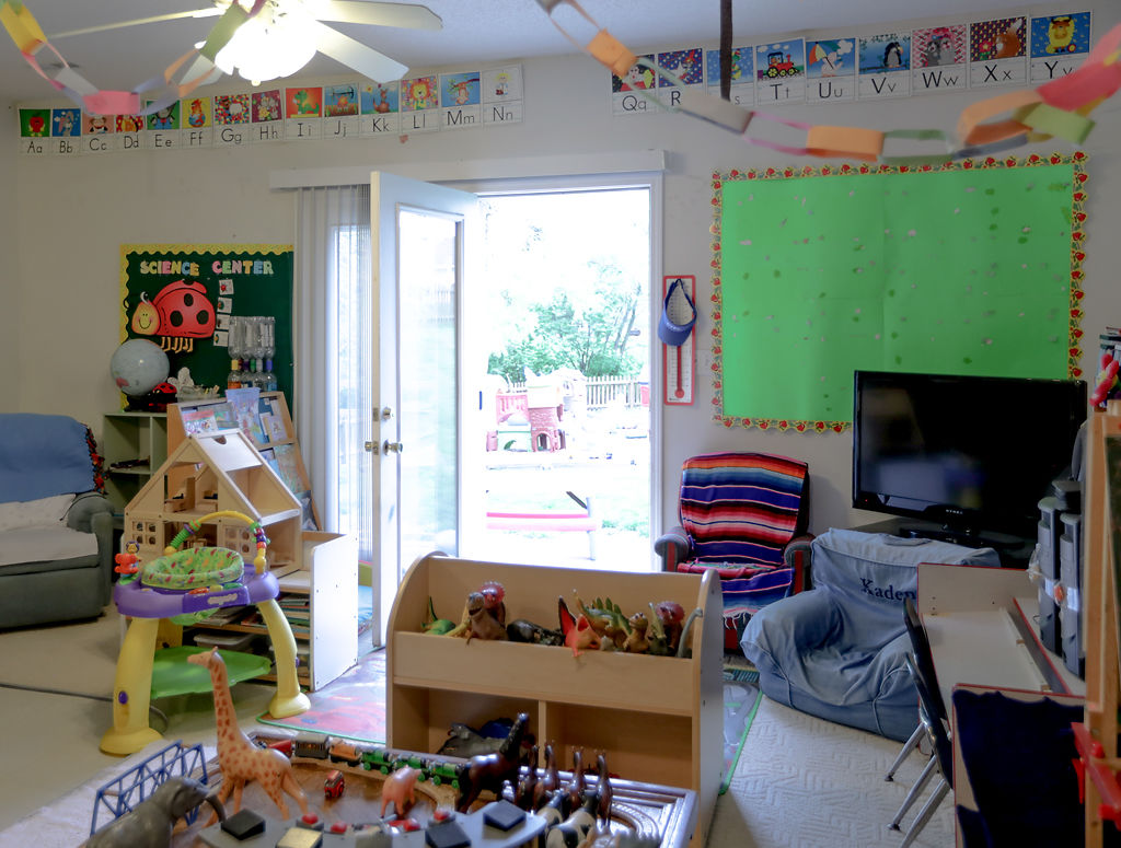 The privately-owned child care facility in the home of Ines Hernandez is emptied